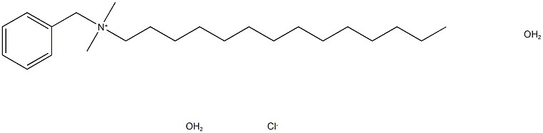 Tetradecyl dimethyl benzyl ammonium chloride.2H2O/Zephiramine